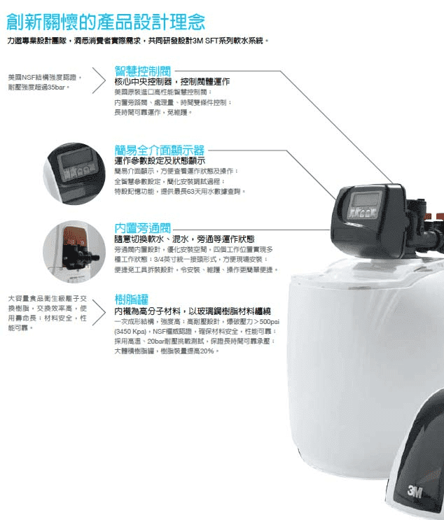 #軟化過濾系列 #3M #SFT-100/150/200